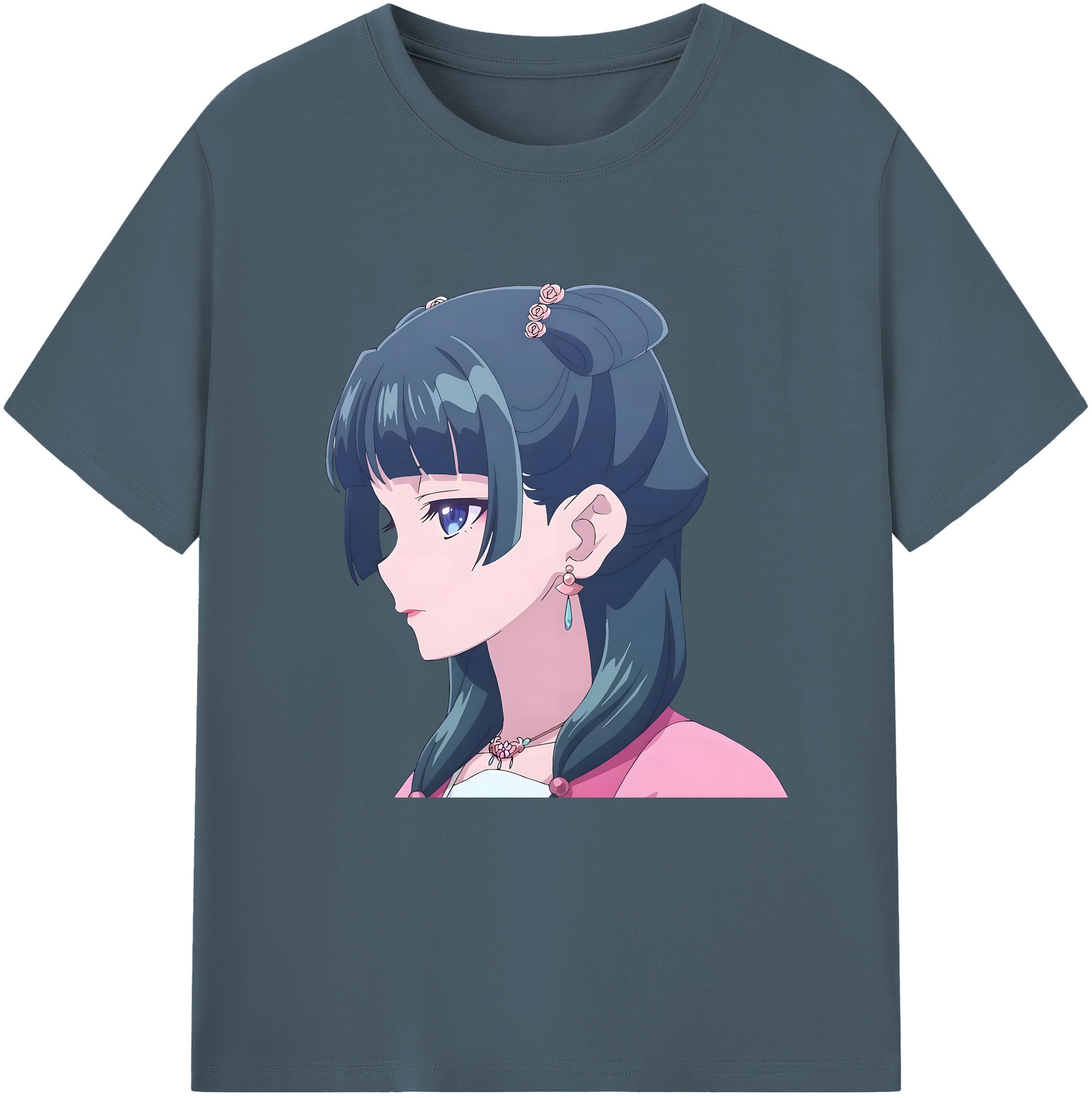 （画像用） 薬屋のひとりごと The Apothecary Diaries 綿100％半袖Tシャツ（フロントプリント）